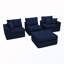 Canapé modulaire en L convertible-166363616