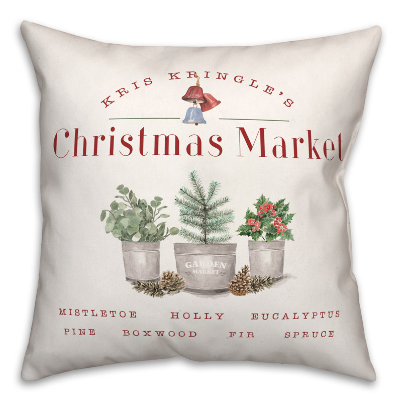  No Decorative Addition Throw Pillow, 16" x 16"