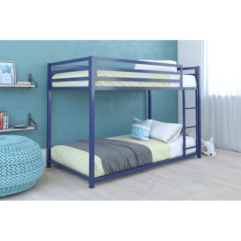 Eastfield Kids Bunk Bed, Blue, Twin Over Twin