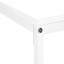 Bureau d'ordinateur, bureau personnel, coin, L 58 po, forme en L, travail, ordinateur portable, stratifié, métal-1111169998