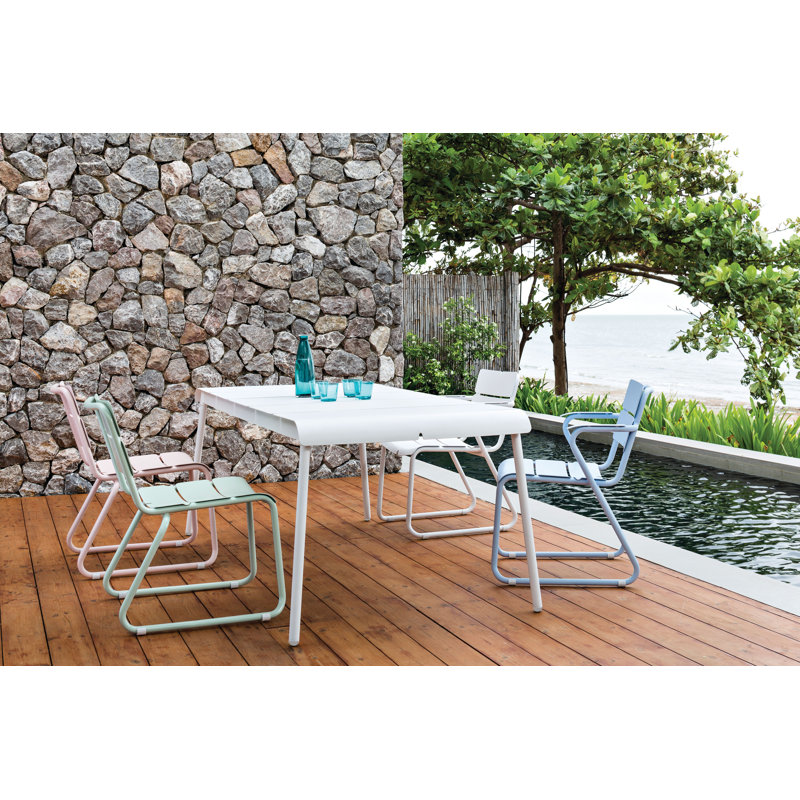Corail Outdoor Dining Table, Anthracite