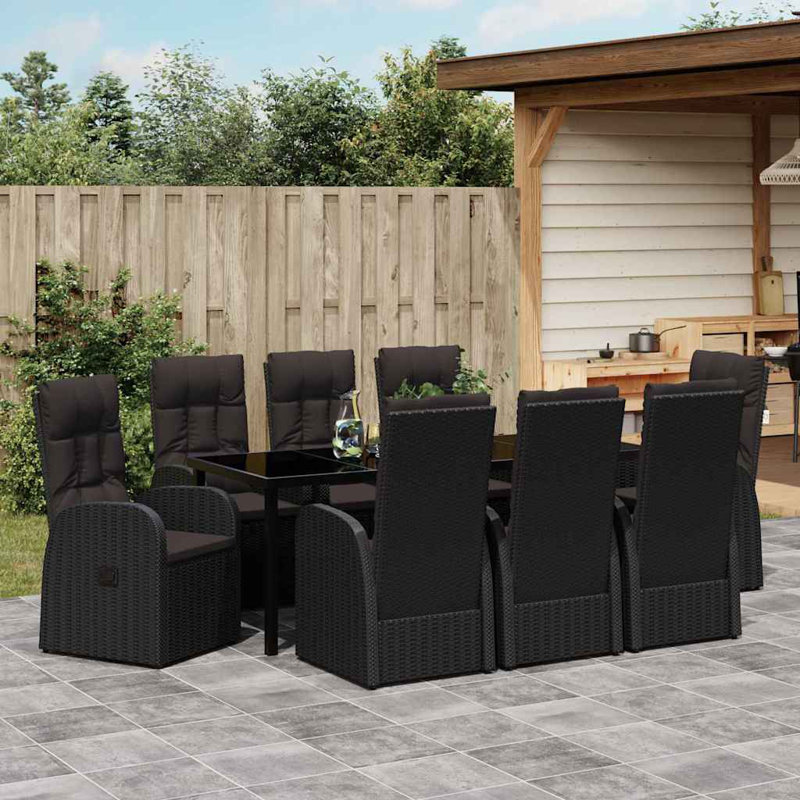 8 - Person Patio Dining Set with Rectangular Table
