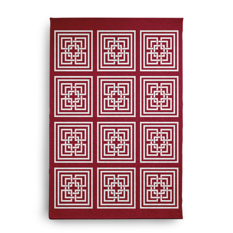 Chenille Indoor / Outdoor Rug, Rectangle 2' x 3'