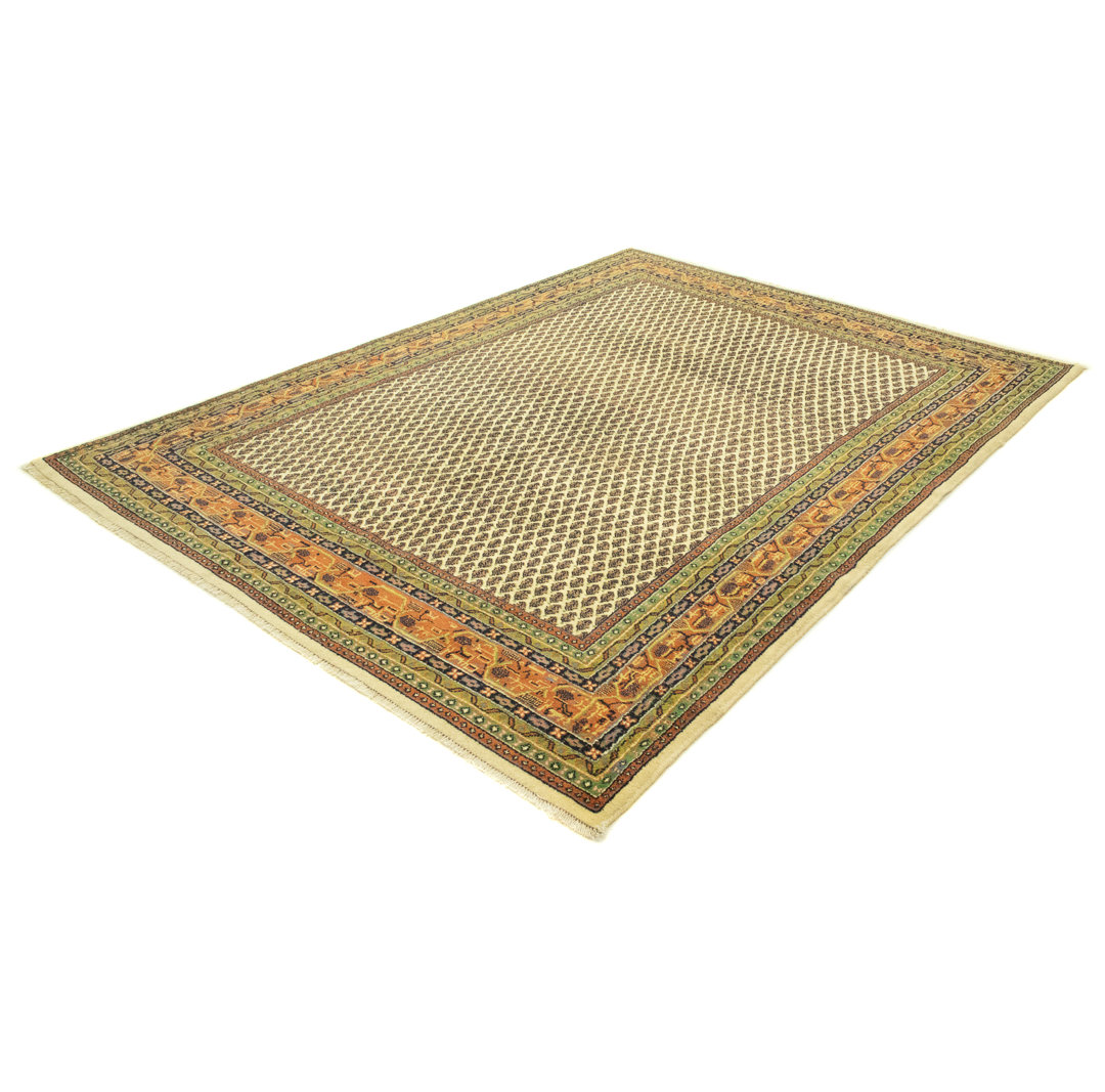 Hand Knotted Wool Beige Indoor/Outdoor Rug