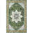 Machine Washable Non-Slip Green Oriental Area Rug-1683931767