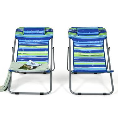 Camabel Madeira Folding Camping Chair with Cushions