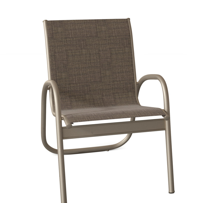Fauteuil de patio Gardenella, Moka Sunbrella®, Désert texturé