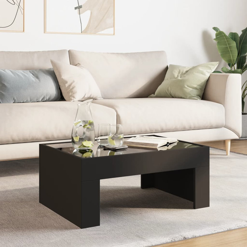 Cyndal Coffee Table, Grey Sonoma, 30cm H x 70cm L x 50cm W