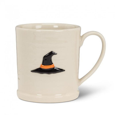 Witch'S Hat On Rimmed Mug