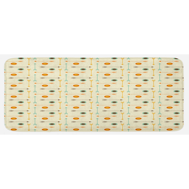 Tapis de cuisine tribal