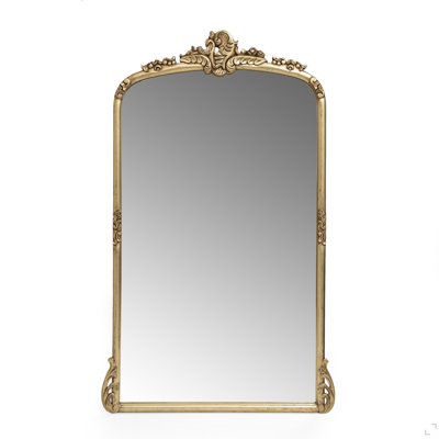 Carved Antique Wall Mirror