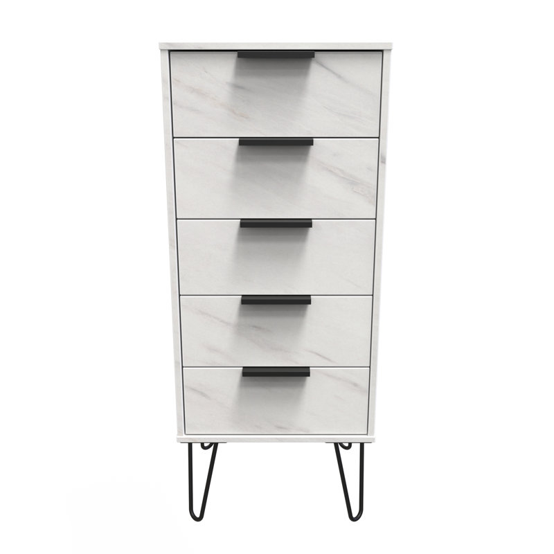 Turah 45cm W Manufactured Wood Bedside Table