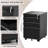 3-Drawer Mobile File Cabinets Rolling Metal Filing Cabinet For Legal & Letter File Anti-Tilt Design With Lock Under Desk Office Drawers Fully Assembled Except Casters-1567084373