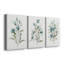Linen Botanical II - ensemble de 3 impressions sur toile tendue-656137752