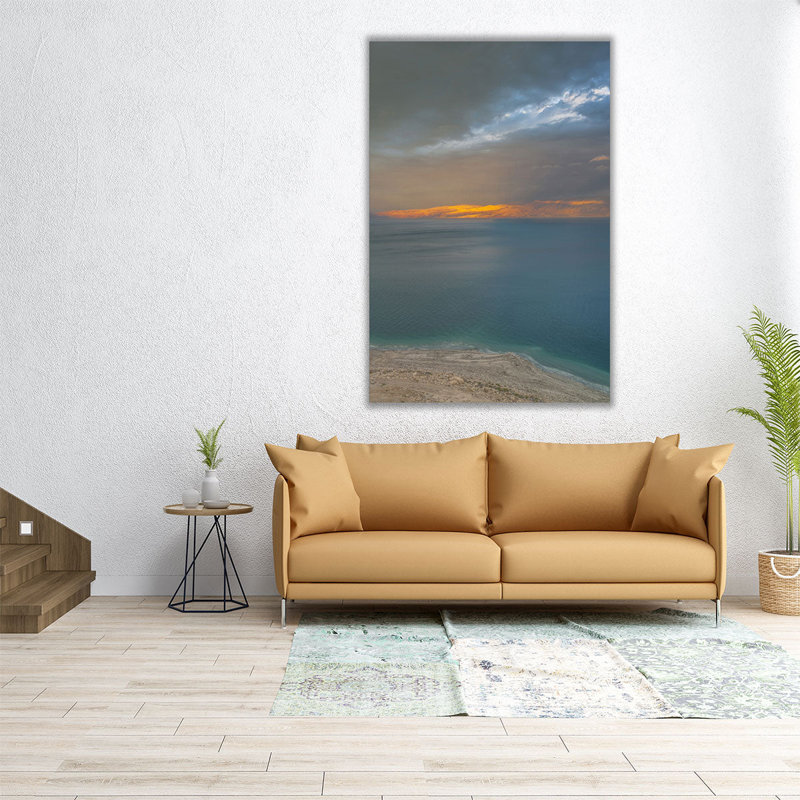 Mer morte II - reproduction d'art sur toile, H 30 po x l 20 po