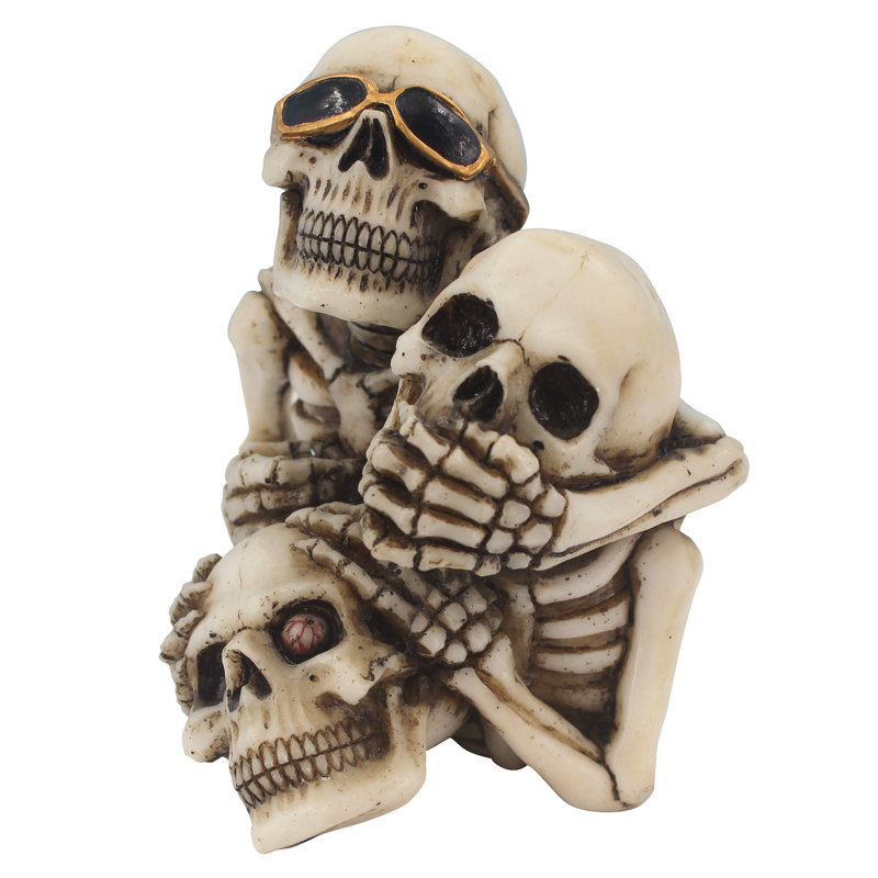 Porte-crayons No Evil Skeleton
