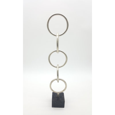 Avruch 52cm Decor Gold  Linked Metal Chain Object