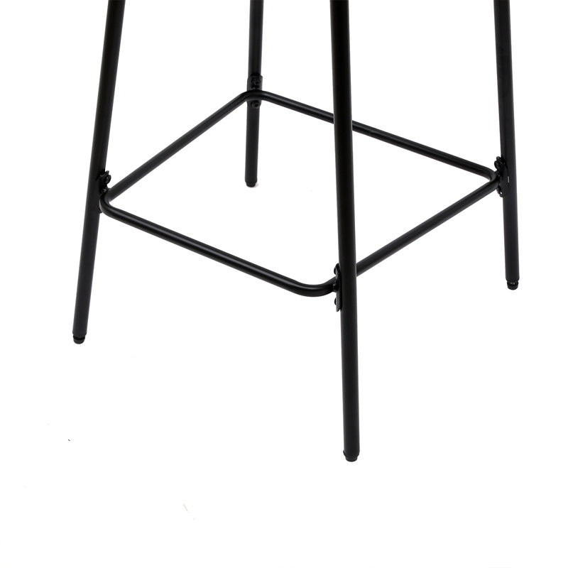 Ensemble de 2 tabourets de comptoir, tabourets de bar en corde de papier tissés à la main Boho