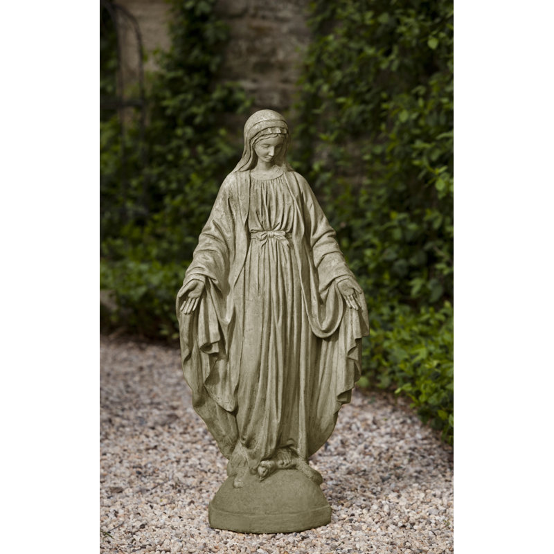 Classic Madonna Fairy Garden, Verde