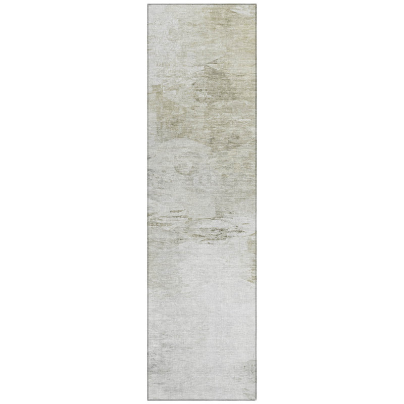 Khloei Washable Abstract Indoor / Outdoor Rug, Runner 2'3" x 7'6"