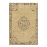 Oriental Area Rug in Beige