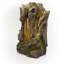 Fiberglass and Resin Tiered Woodcut Fountain-97804526