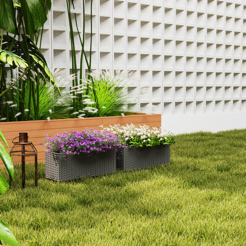 Planter Box, Grey