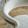 Cordelro Faux Fur Gold Metal Frame Vanity Chair Swivel Task Chair