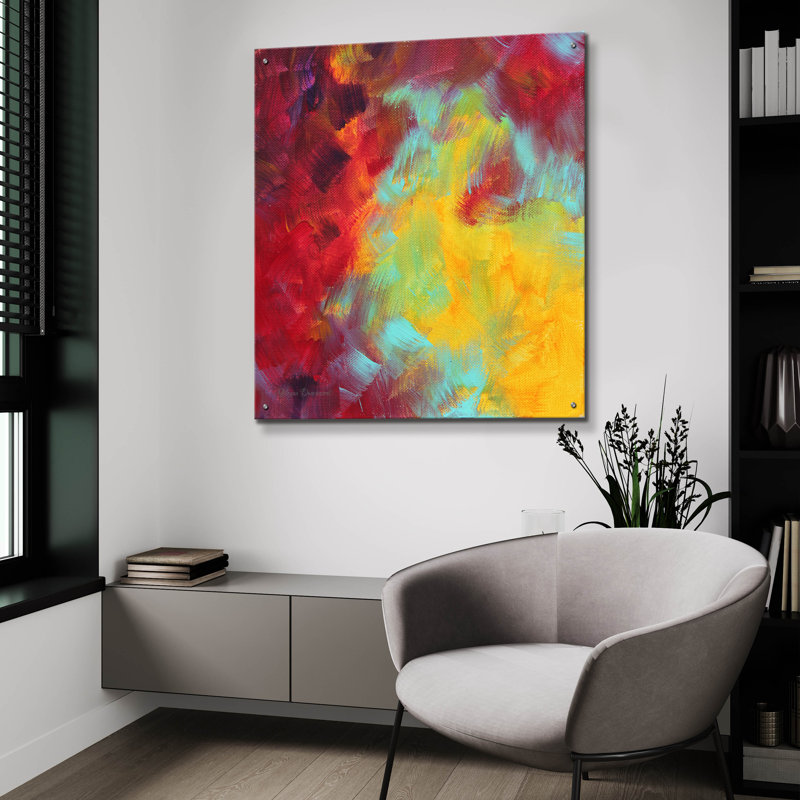 'Colours of Glory I' by Megan Duncanson, Acrylic Glass Wall Art, 12"x12", 36" H x 36" W x 0.2" D