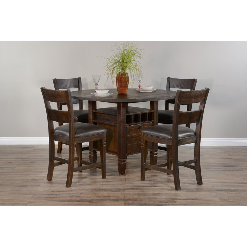 54" Round Counter Height Dining Set