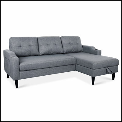 Canapé moderne à 3 places avec tissu doux et design élégant, parfait pour des sièges confortables et élégants dans n'importe quel salon.