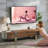 79 Inch Walnut And Silver TV Stand Entertainment Center With Drawers And Door Cabinet-359124451