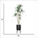 91'' Faux Dragon Tree Tree in Pot