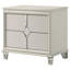 Emmagrace 2-drawer Nightstand Bedside Table Pearl White