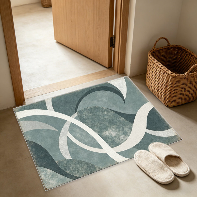 Sage   area rugs for Living Room, Soft and Comfortable, Suitable for all seasons, easy to maintain, machine washable Indoor floor mat, Under Table Farmhouse suitable for Bedroom, Dining Room, Study,  Balcony, Home Decor Patio