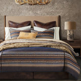Estes Chenille Jacquard Southwestern Lodge Comforter Set