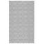 Tapis argenté en polypropylène anti-dérapant Togut-734061924