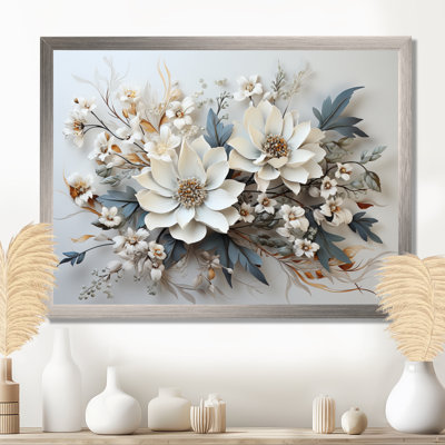 Seasonal Flowers Charm In Winter I - Seasonal Flowers Wall Art