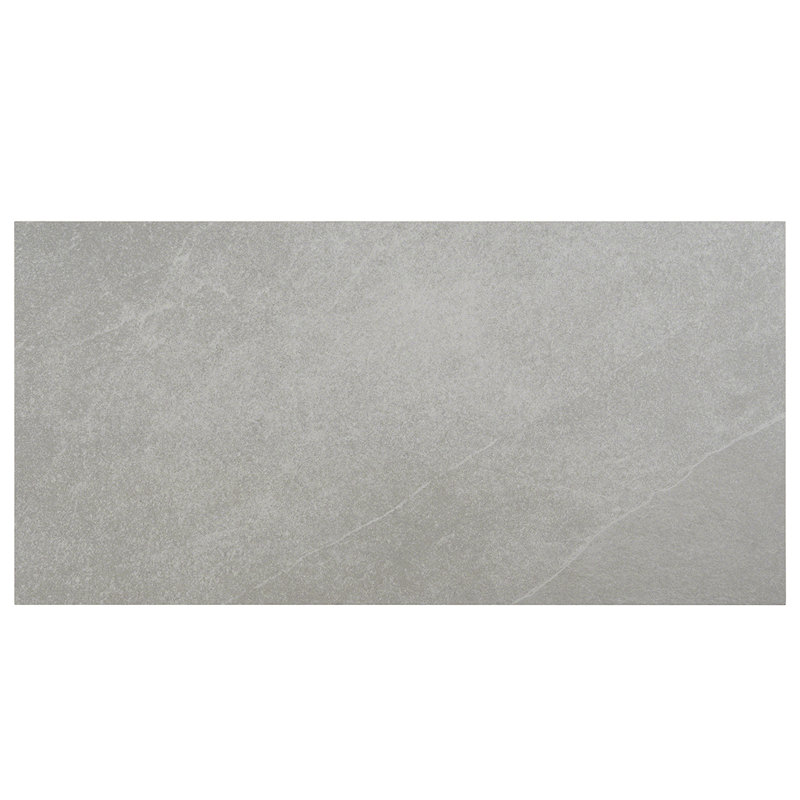 Belmont 12" x 24" Porcelain Concrete Look Wall & Floor Tile, Gray