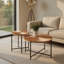 Ensemble de table basse et de table de bout 2 pièces Radial-510626324