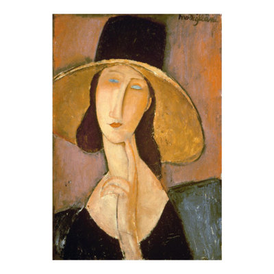 Head of a Woman by Amedeo Modigliani - Giclee Print