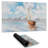 Sailboat landscape - 14.00"x24.25" Desk mat