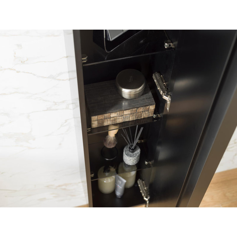 Pure 31.5'' W Single Vanity, Black
