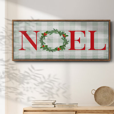Noel- Framed Canvas