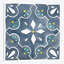 « jardin escapade tile ii blue », impression sur toile-31901481-73442169-73442174