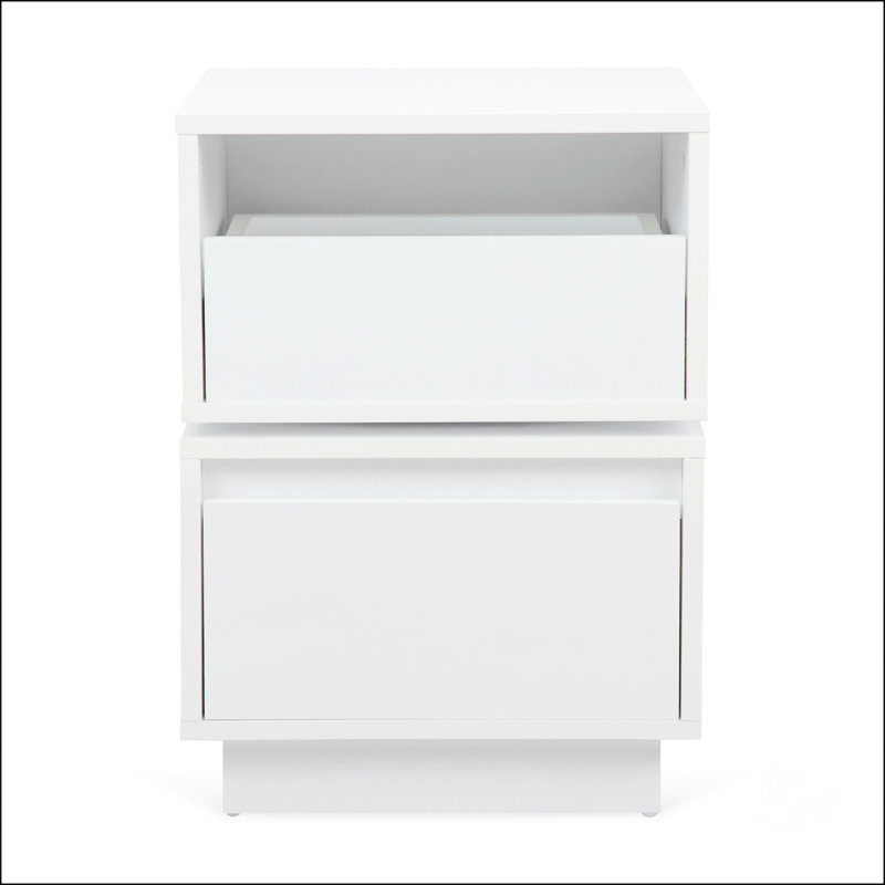 Rotatable Nightstand End Table