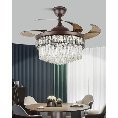 Annelynn 42'' Ceiling Fan with LED Lights