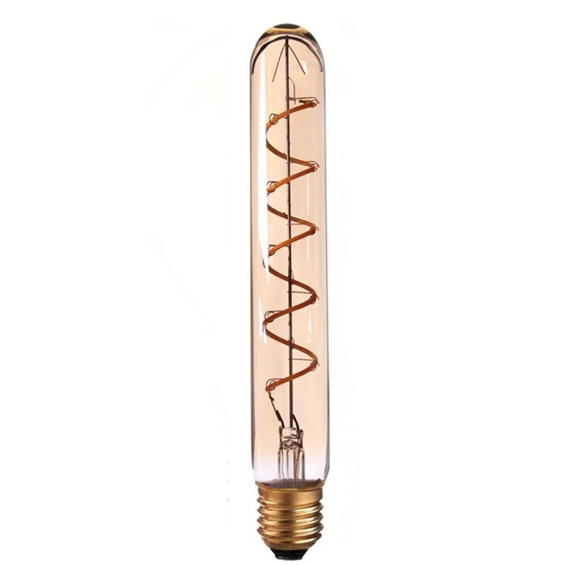 Shuttleworth 4W LED Vintage Edison Tube Light Bulb Amber