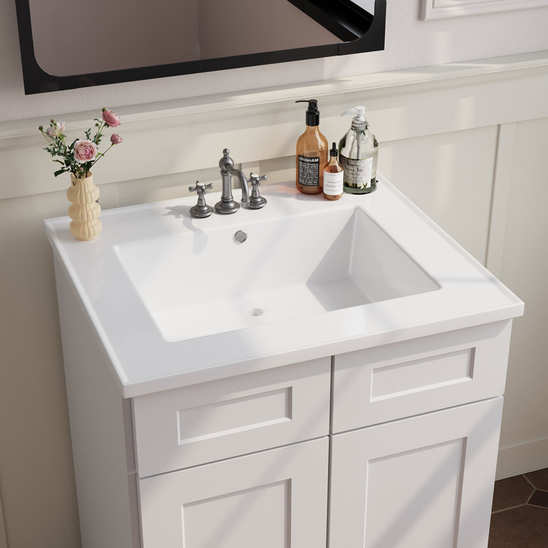 Lavabo rectangulaire pour salle de bain