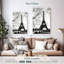 Tour Eiffel le long de la seine-863347371